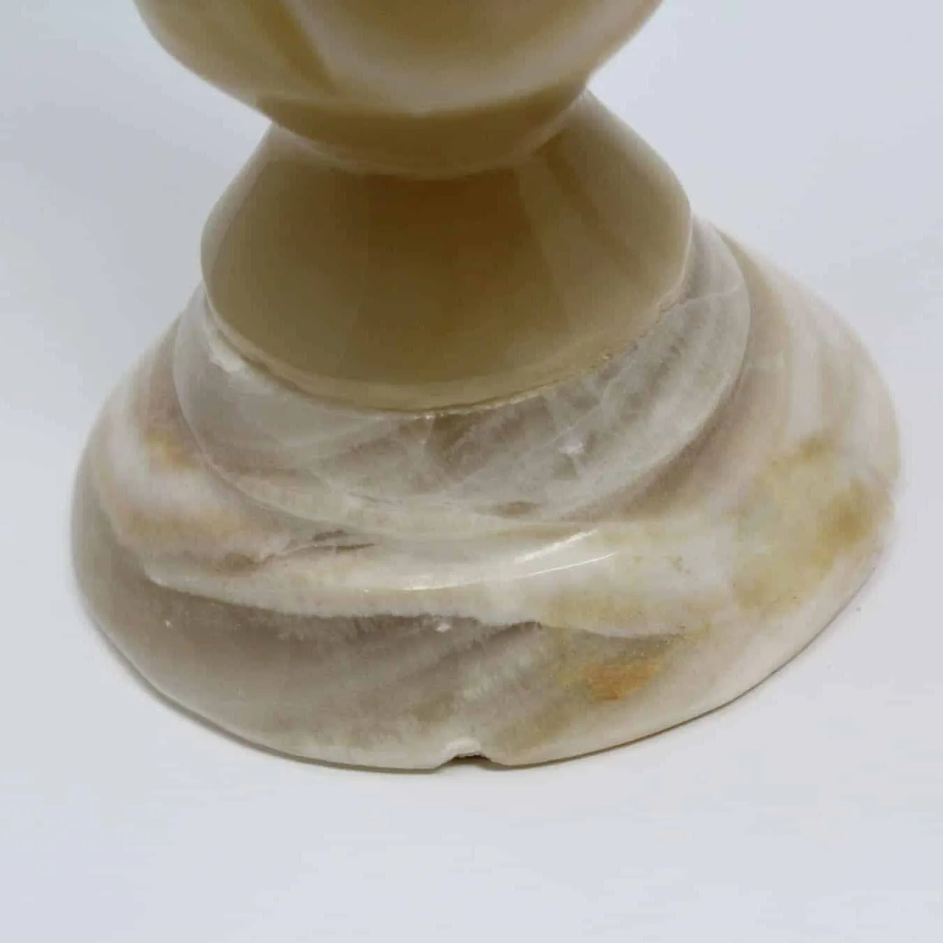 Candle Holders, Carved Marble Tapers, Set of 2, Vintage