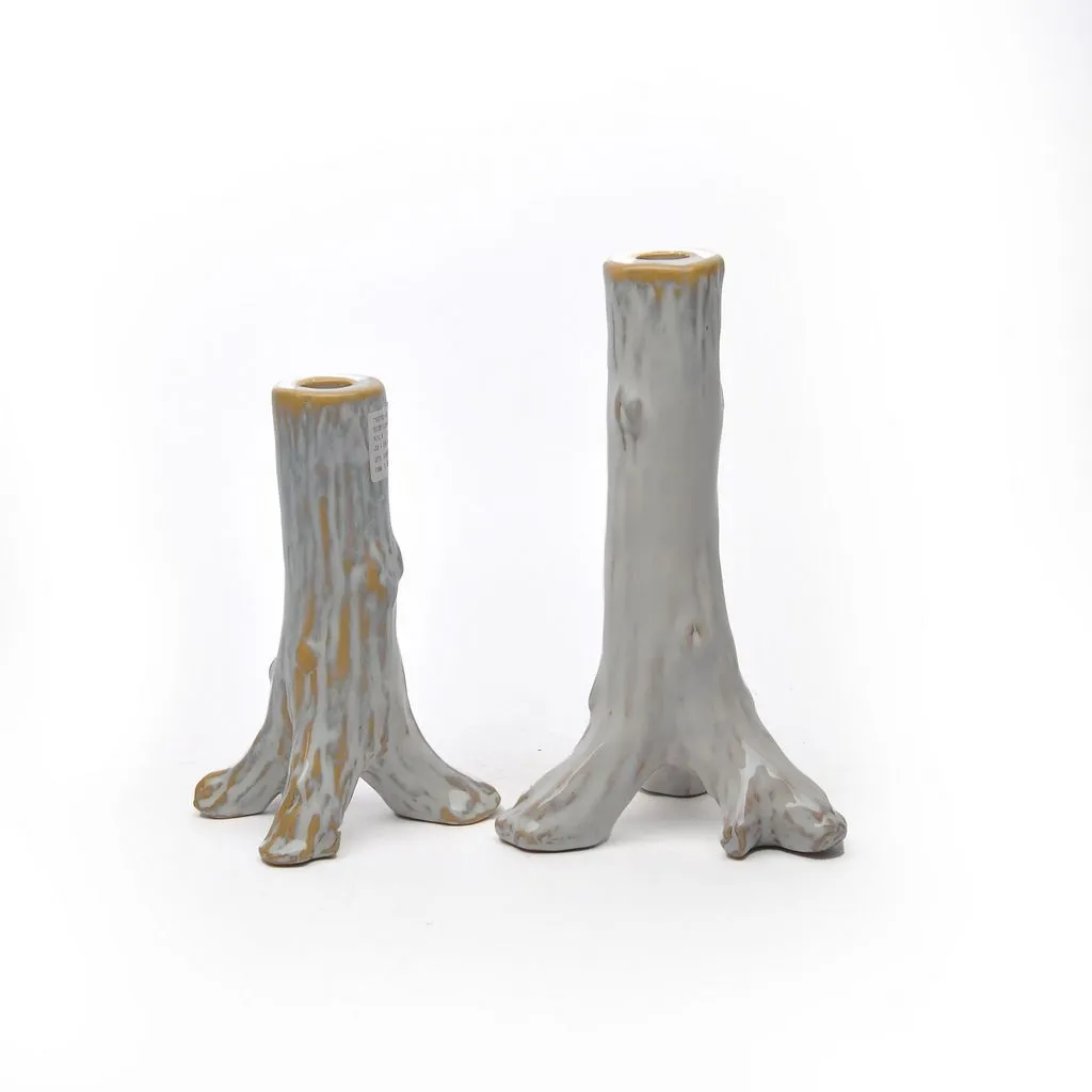 Candlesticks - Set of 2 - Shabby Chic - Boho Style - Modern Luxury - Home Decor - Home Accessories