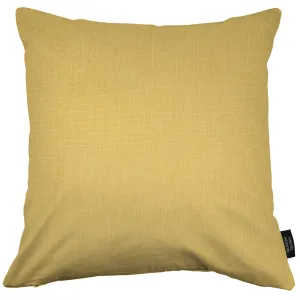 Capri Ochre Yellow Plain Cushion