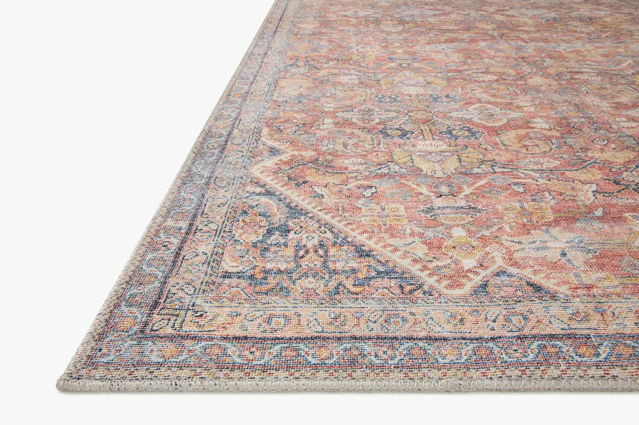Cara Blue/Rust Rug
