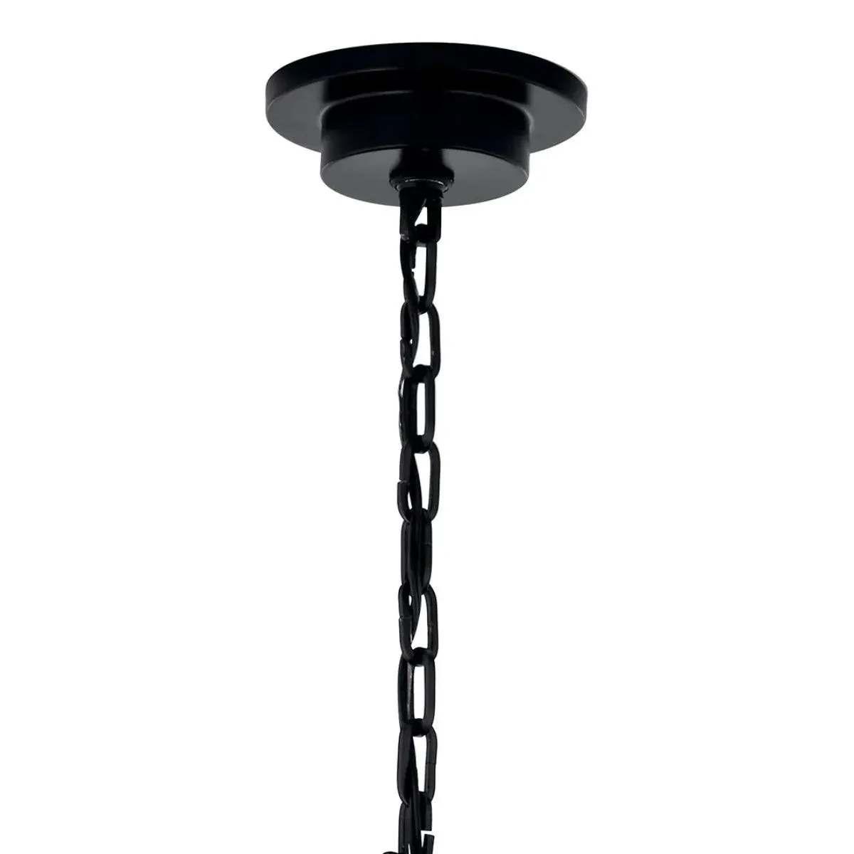 Carrick 32" 6-Light Chandelier 1-Tier, Black Finish