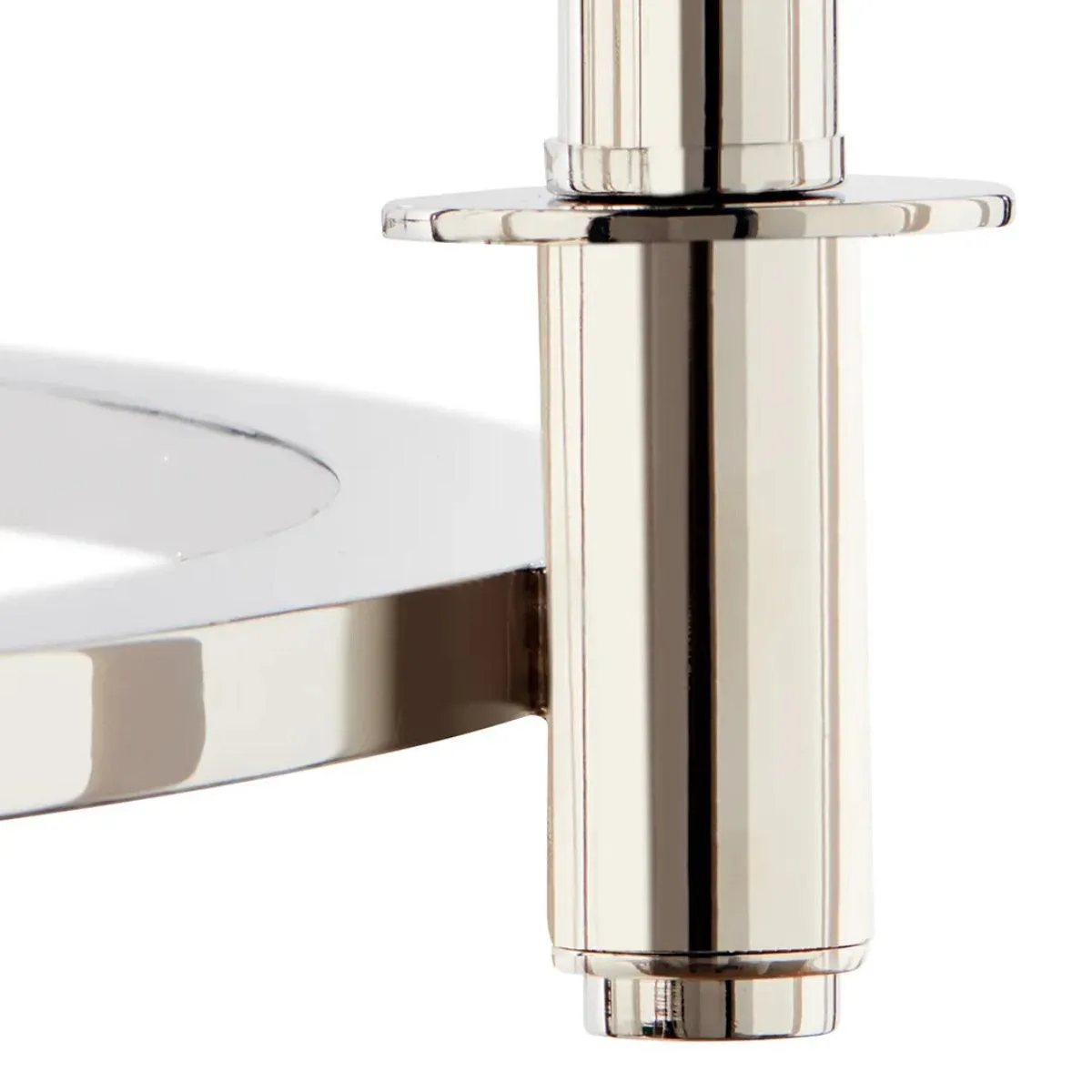 Carrick 41" 8-Light Chandelier 1-Tier, Polished nickel Finish