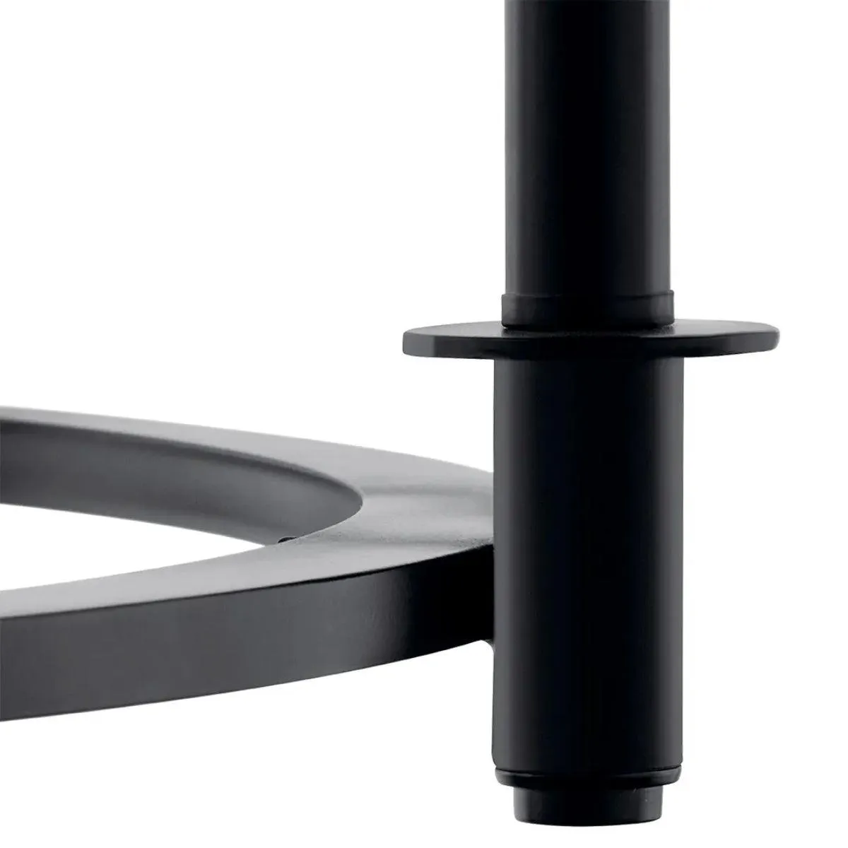 Carrick 54" 10-Light Chandelier 1-Tier, Black Finish