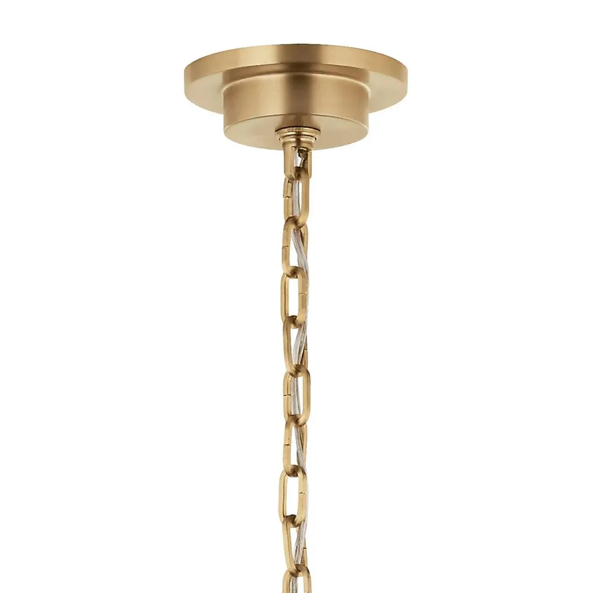 Carrick 54" 10-Light Chandelier 1-Tier, Champagne Bronze Finish