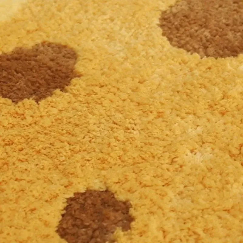 Cheesy Slice Tufted Floor Mat