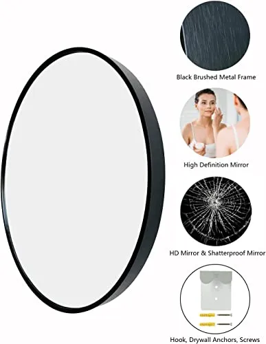 Cheval Glass Beveled Decoravtive Butterfly Venetian Multi Glass Beveled Round Wall Mirror/Not a Wall Sticker for Home Decor