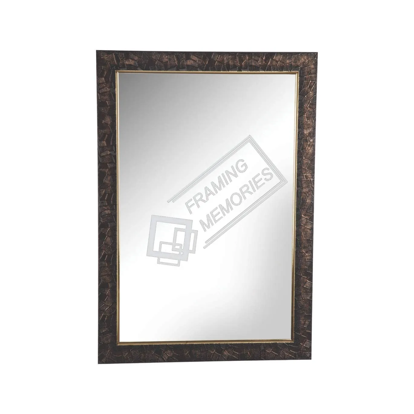 Cheval Glasses Decorative Wall Mirror or Bathroom Mirror - 12 X 18 Inches