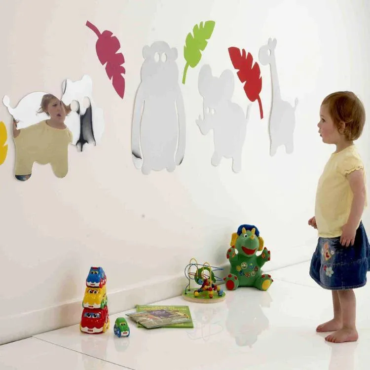 Children’s Safety Mirror Set - Safari Animals