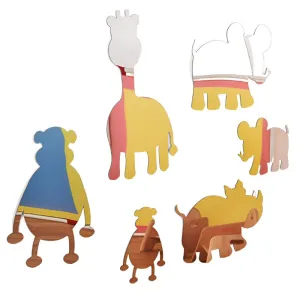 Children’s Safety Mirror Set - Safari Animals