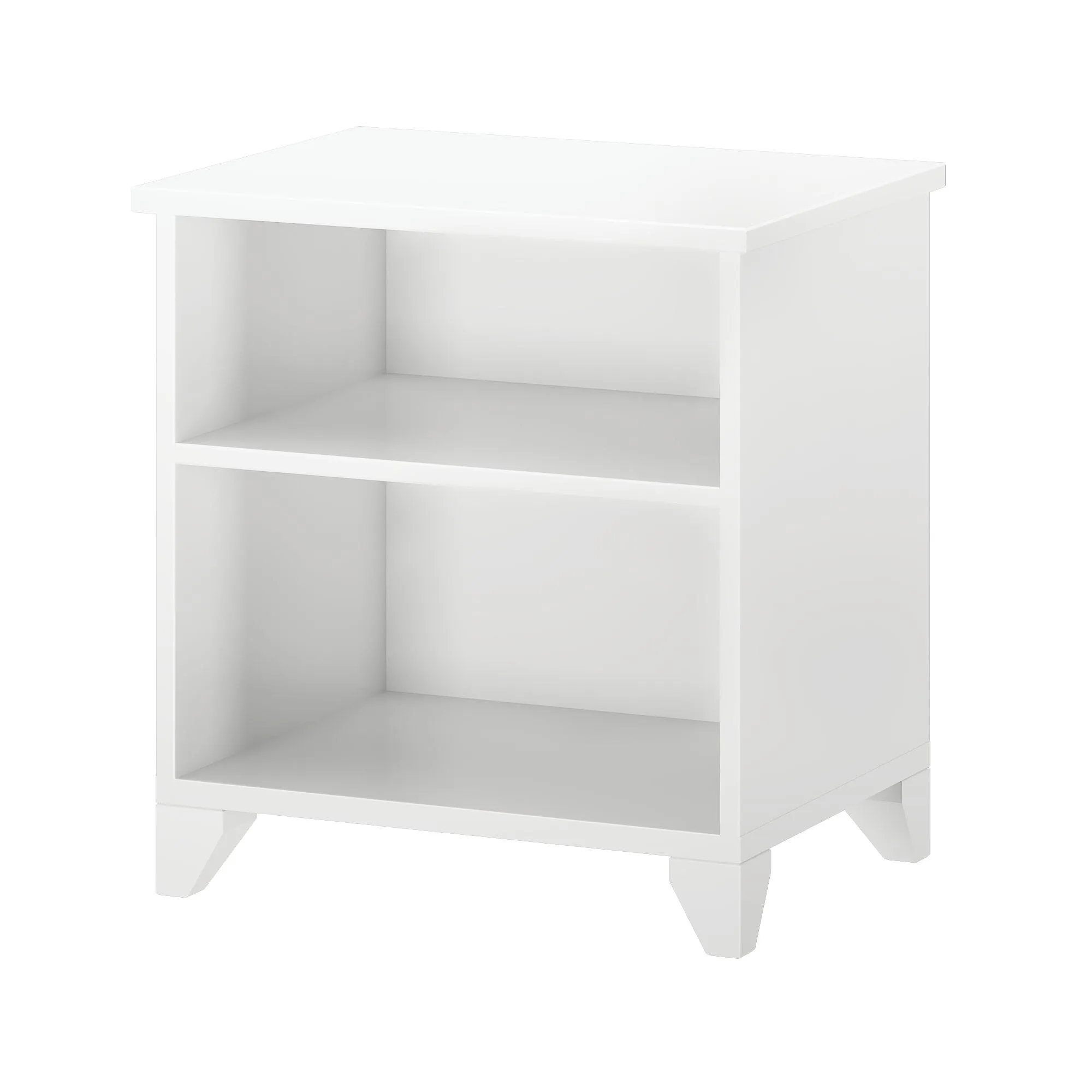 Classic Nightstand with Shelves
