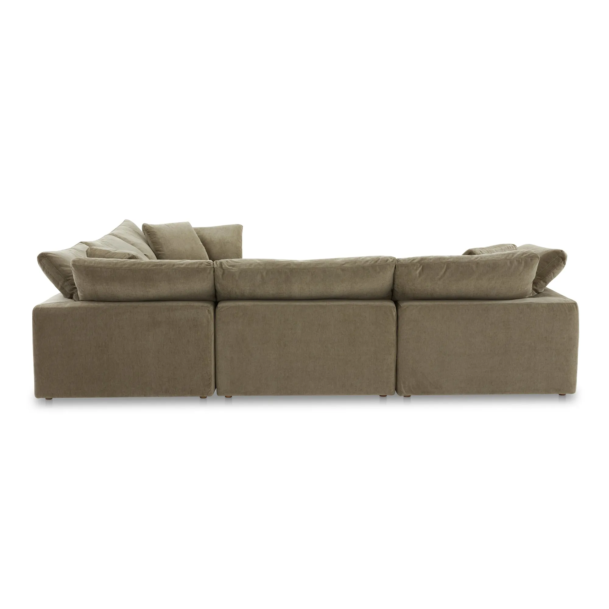 Clay Classic L Modular Sectional Performance Fabric Desert Sage
