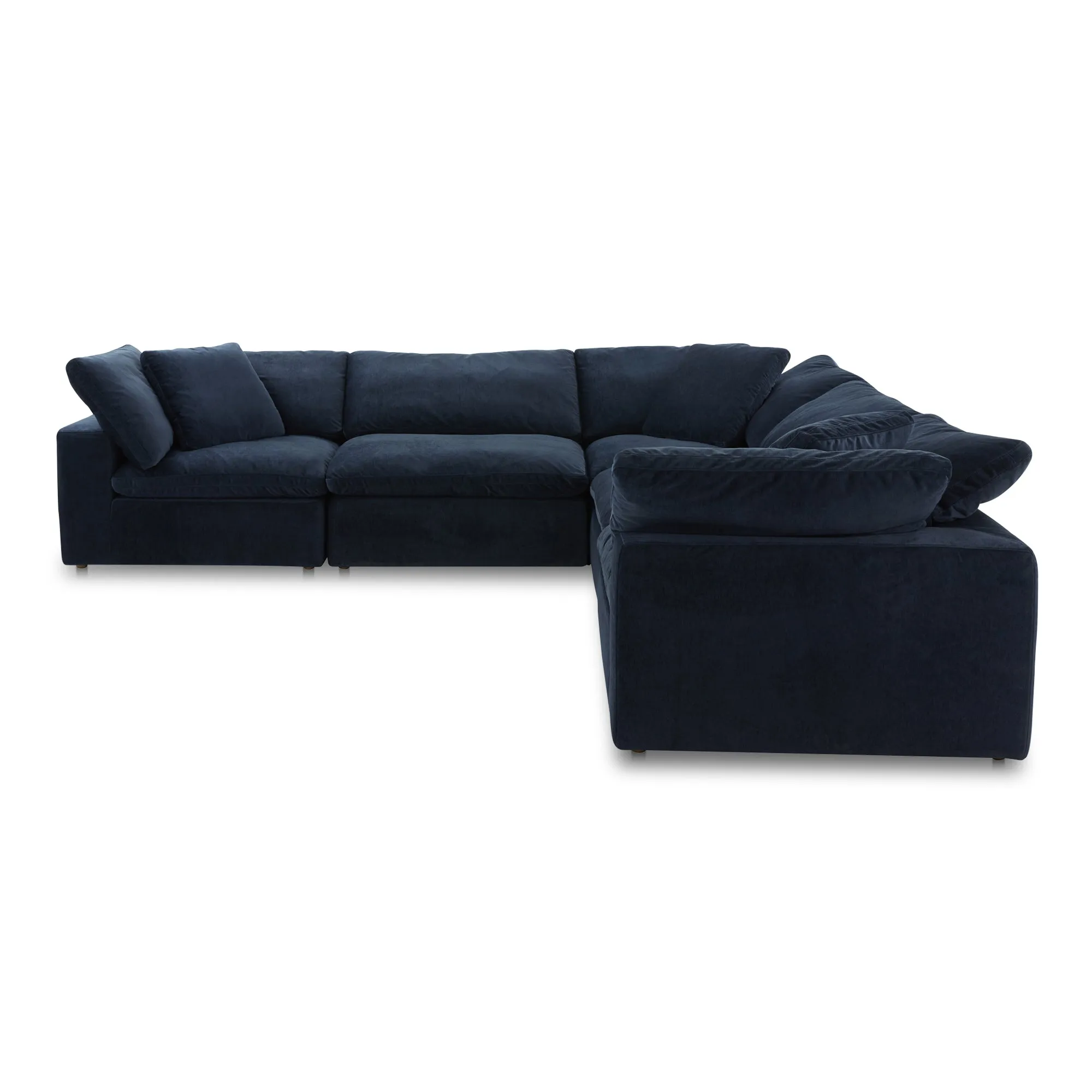 Clay Classic L Modular Sectional Performance Fabric Nocturnal Sky