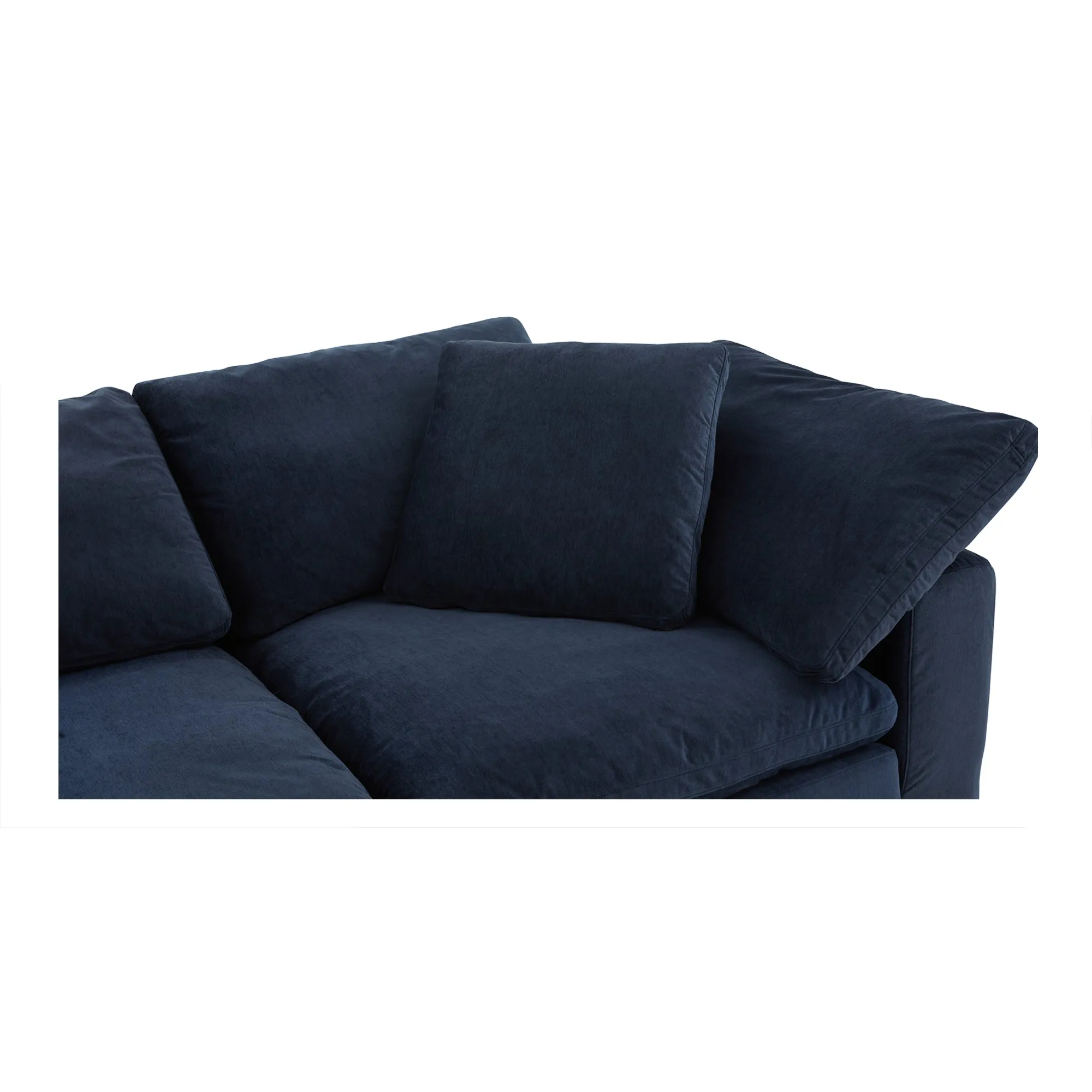 Clay Classic L Modular Sectional Performance Fabric Nocturnal Sky