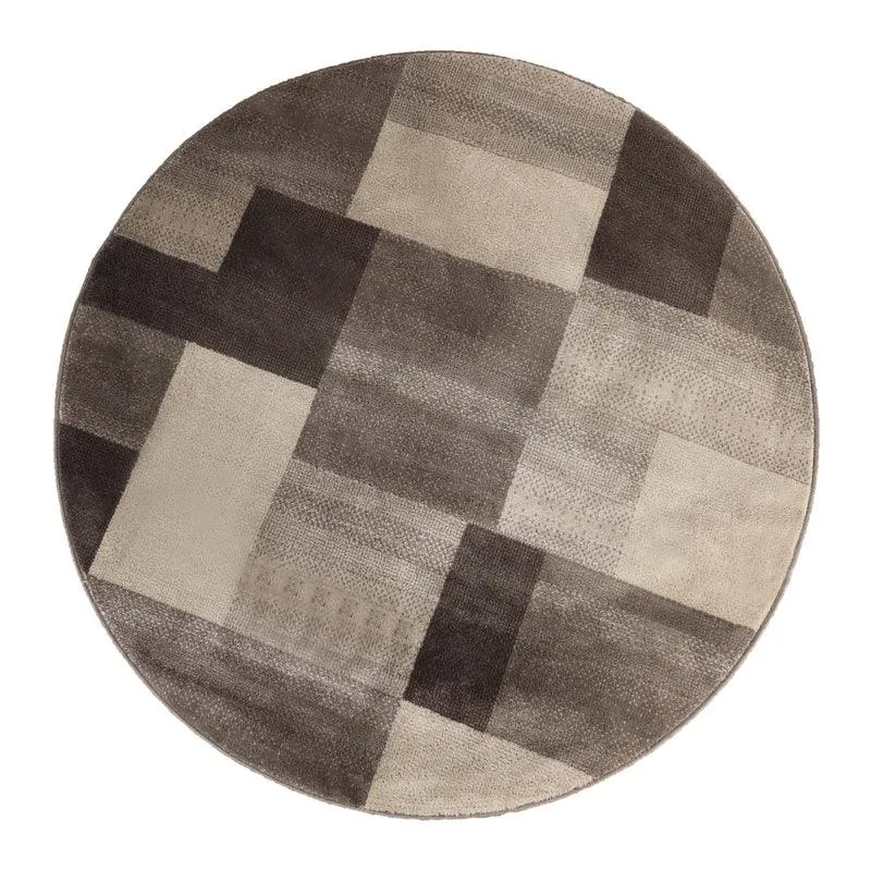 Clifton Geometric Color Block Plush Indoor Area Rug or Runner Rug