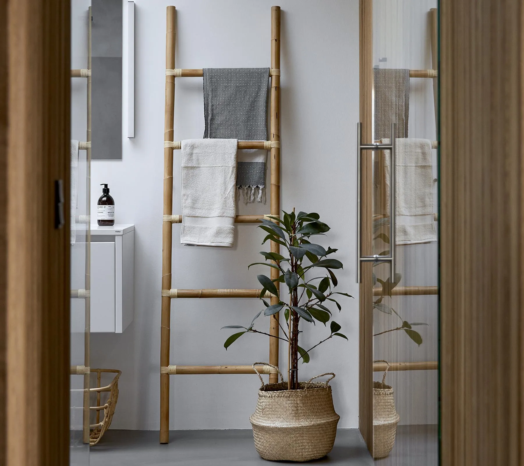 Climb ladder