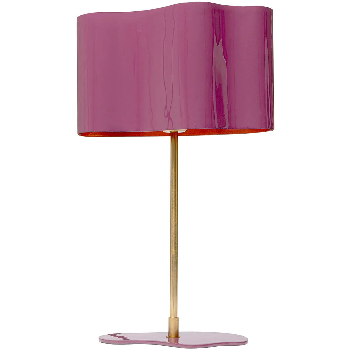 Cloudy Oval Table Lamp