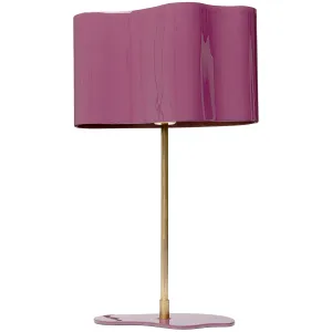 Cloudy Oval Table Lamp