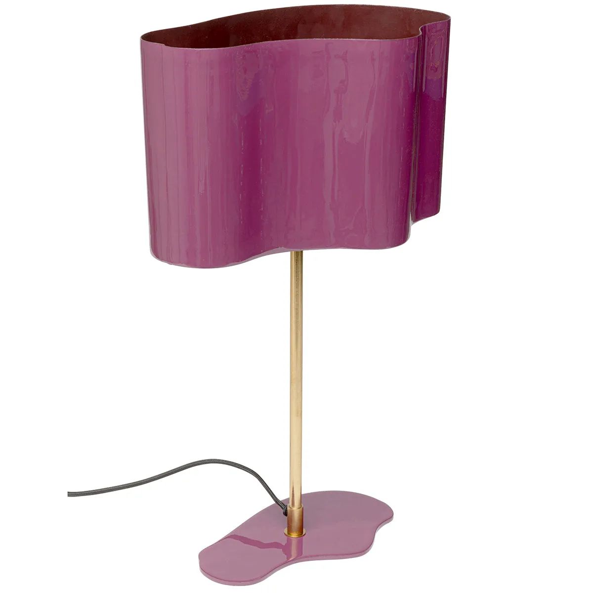 Cloudy Oval Table Lamp