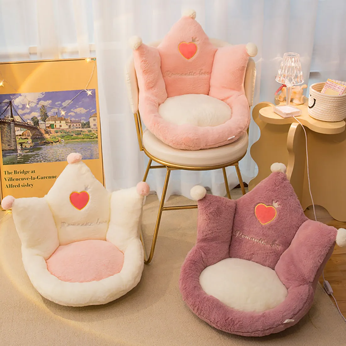 Comfy Crown Cushion