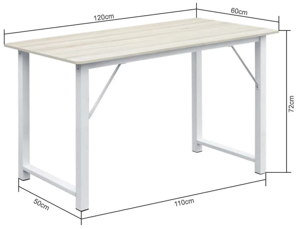 Computer Desk 120CM White