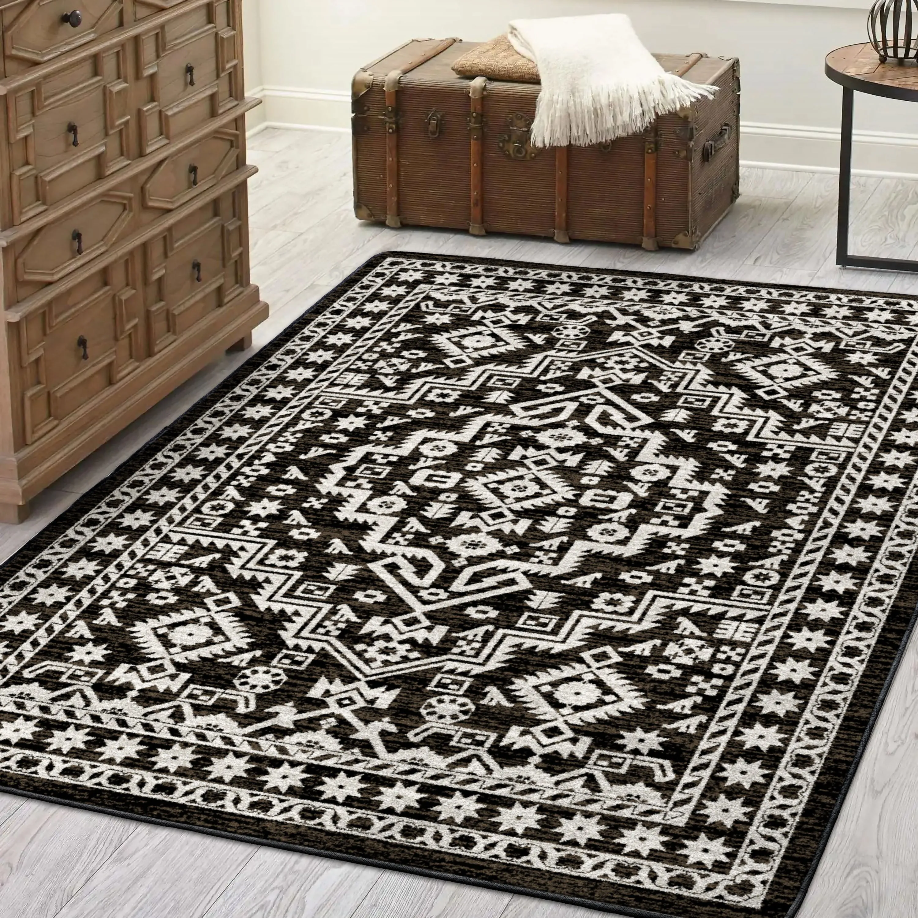 Cordova Area Rug - Chocolate