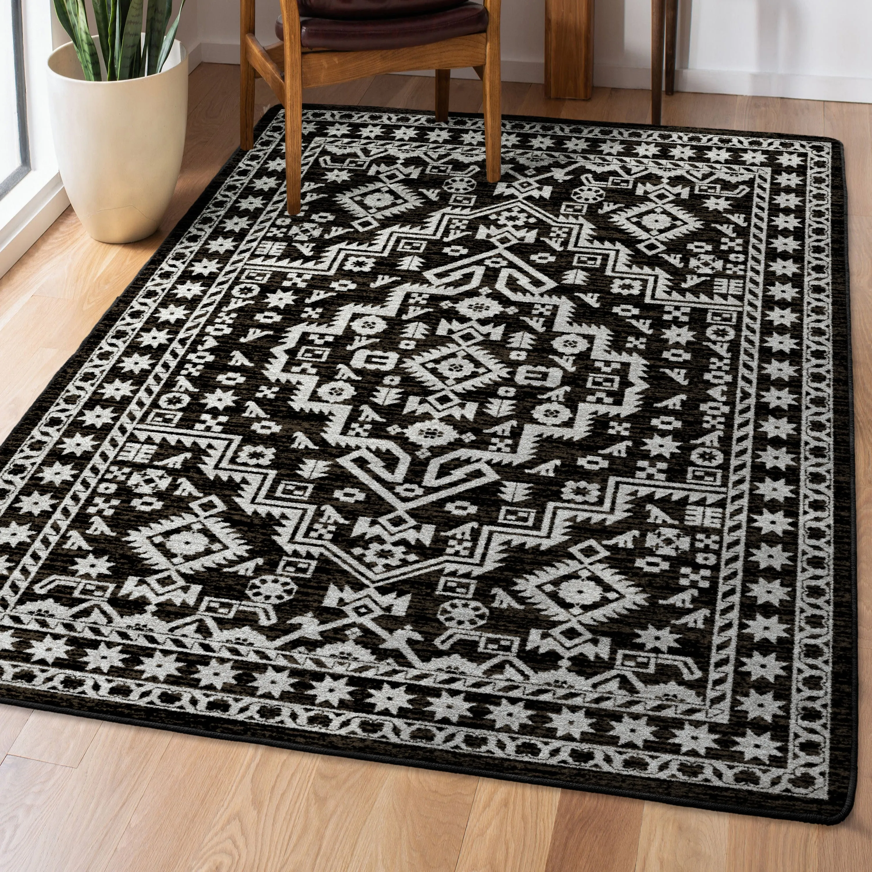 Cordova Area Rug - Chocolate