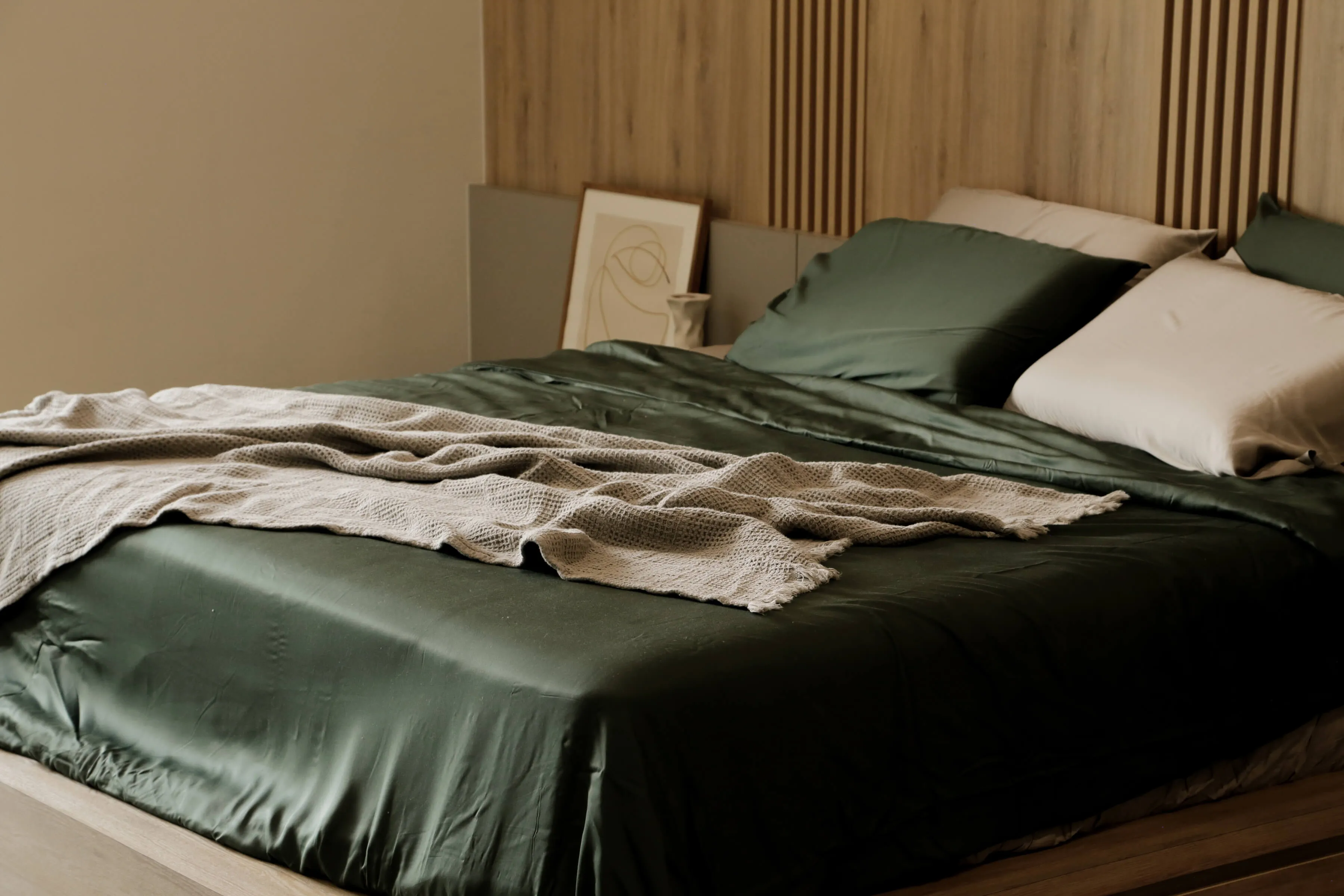 COSY WAFFLE THROW