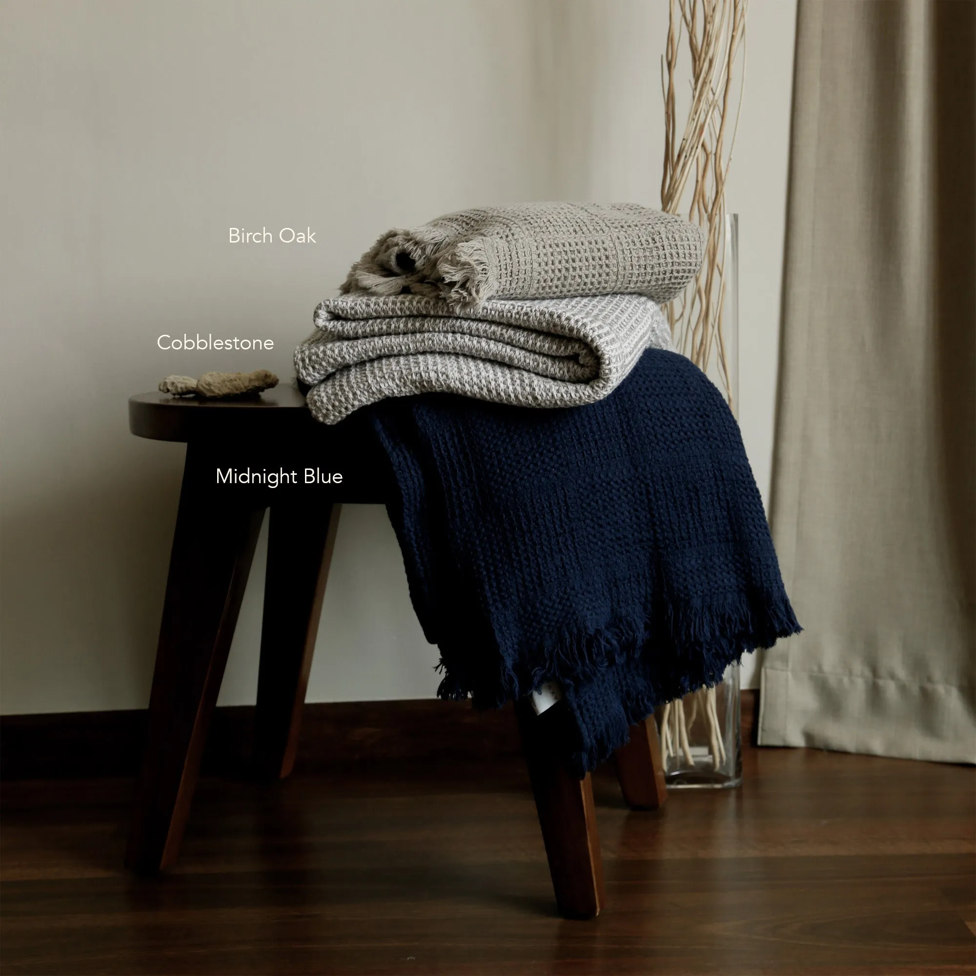 COSY WAFFLE THROW