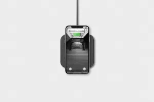 Courant Catch 1 Wireless Leather Charger in Ash
