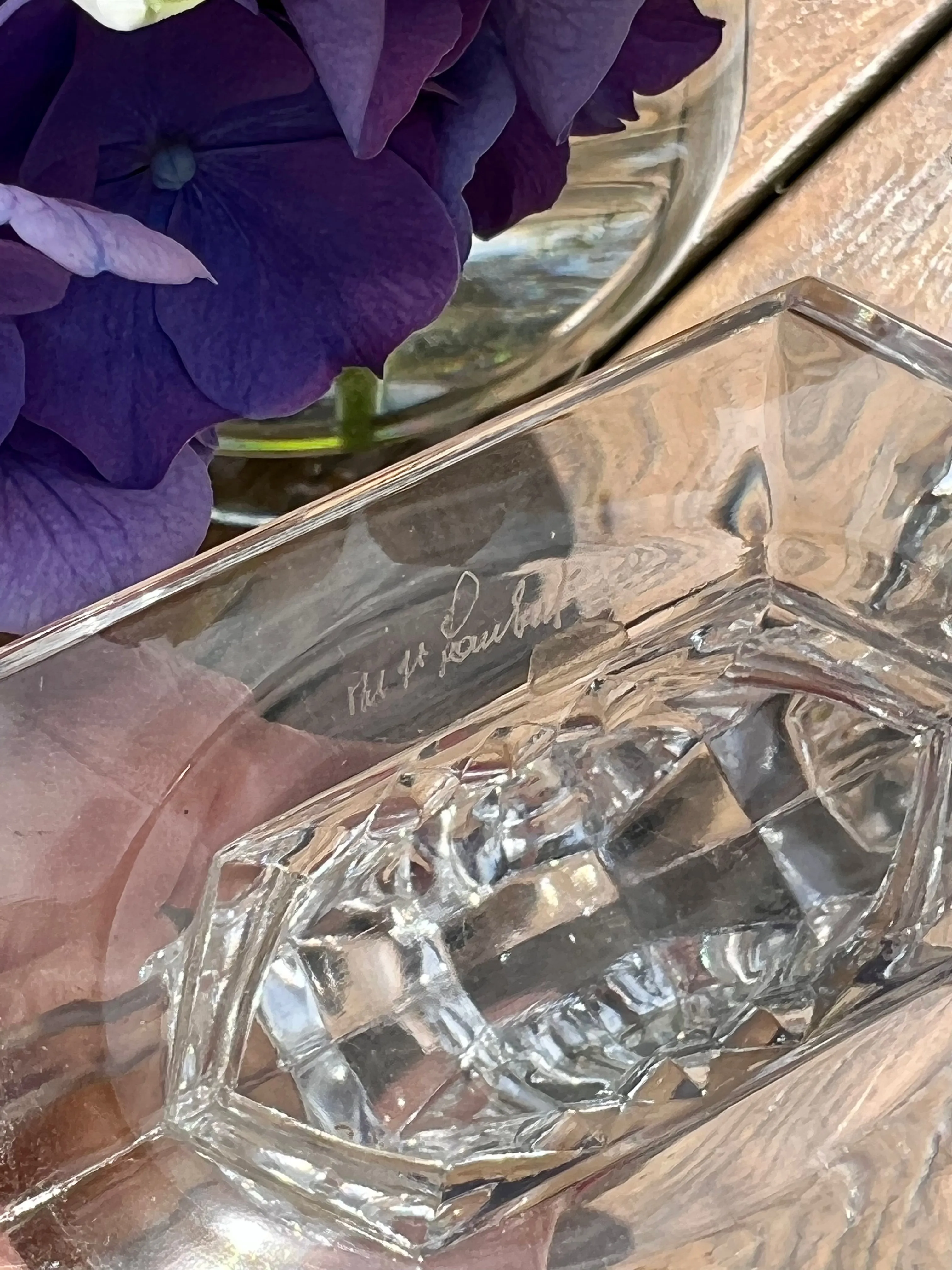 Crystal  Candleholders
