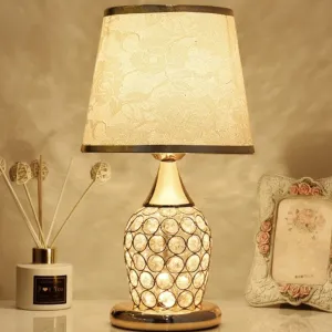 Crystal Table Lamp for Bedroom