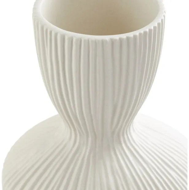 Cyan Design 11208 Bravo Vase - White - Small