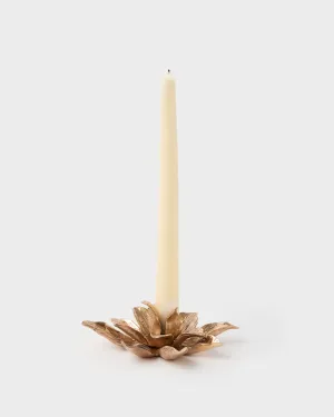 Dalia Bronze Candle Holder by Osanna Visconti, Medium
