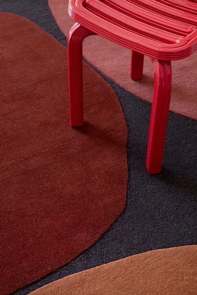 Decor Plateau 091903 Rugs by Brink and Campman in Terra