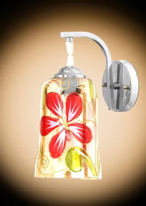 Decorative Wall Light With Steel Base (Multicolor)