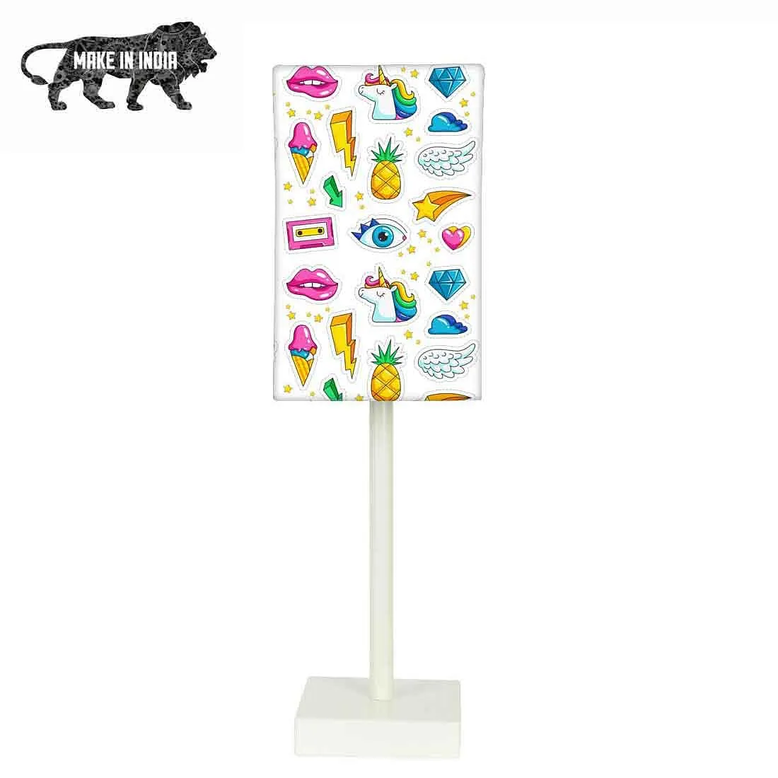 Designers White Table Lamps for Kids Room