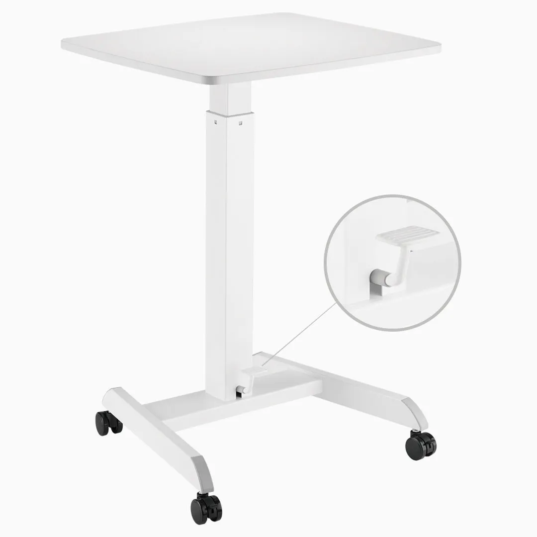 Desky Zero Pedestal Stand Up Desk