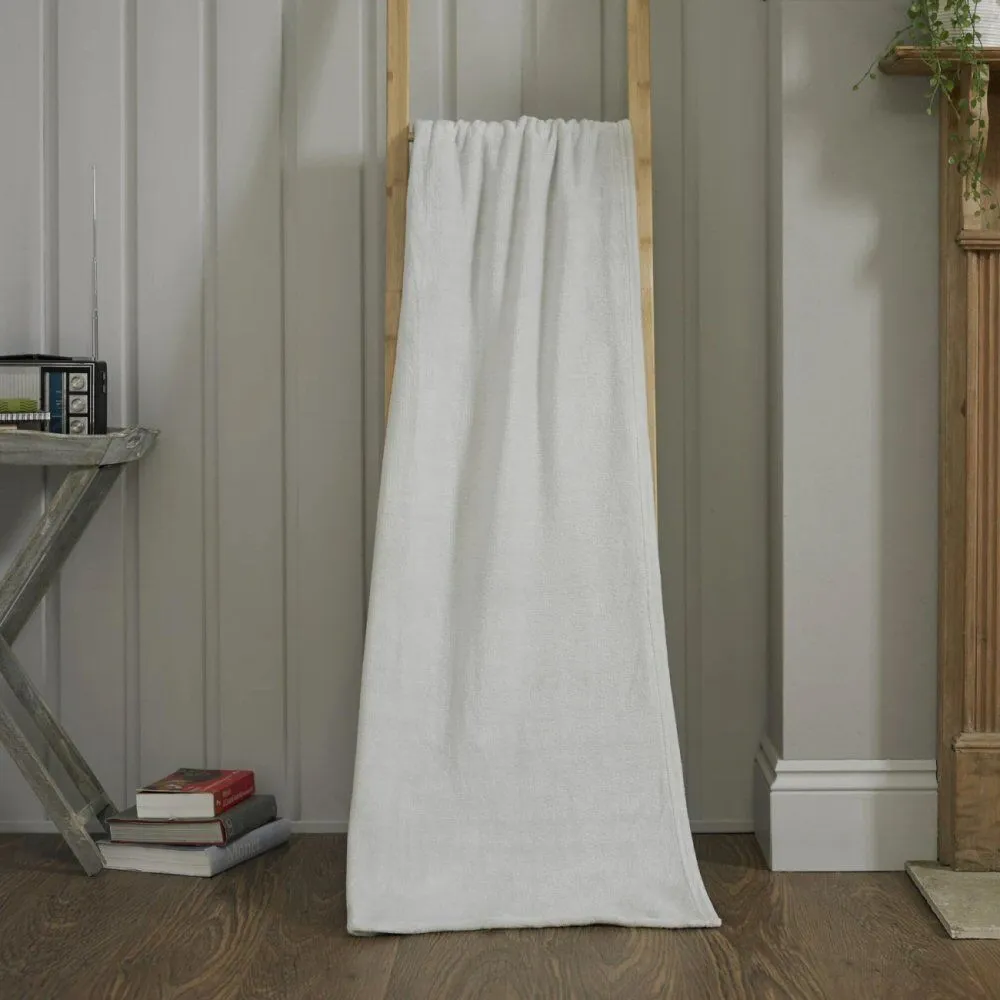 Deyongs 152cm Silver Cozy Comforts Throw