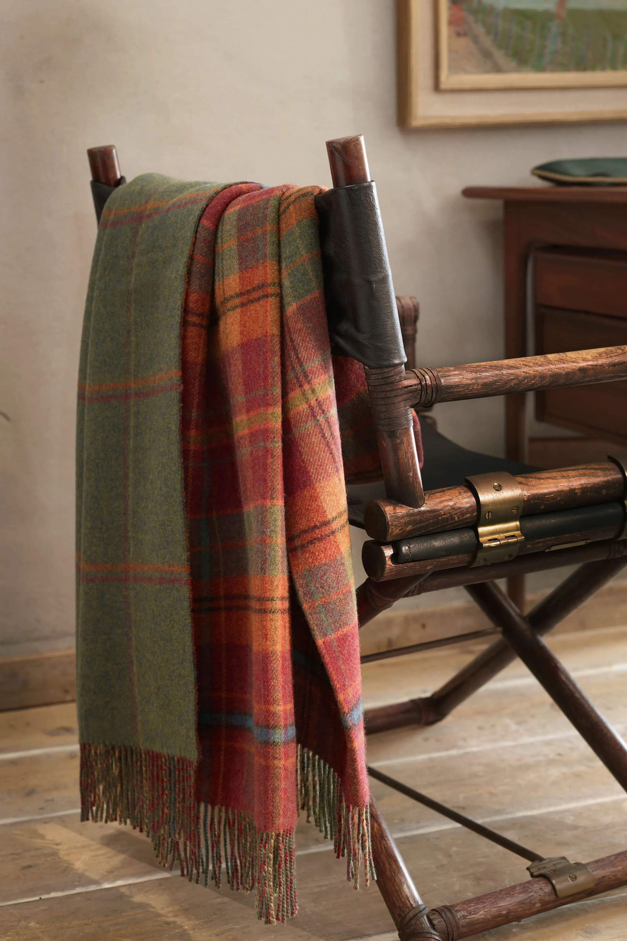 Double Face Lambswool Throw