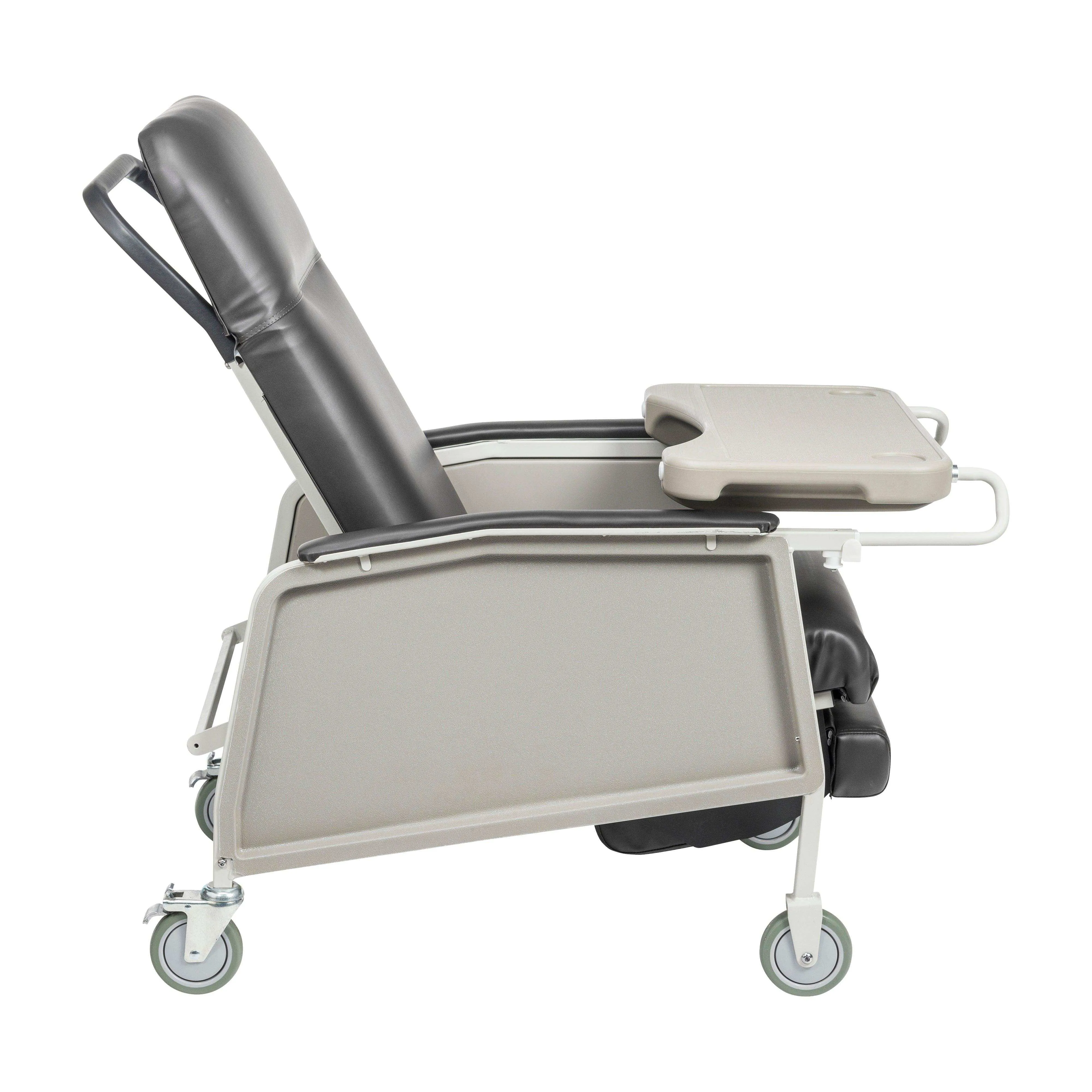 Drive Medical 3 Position Heavy Duty Bariatric Geri Chair Recliner in Charcoal