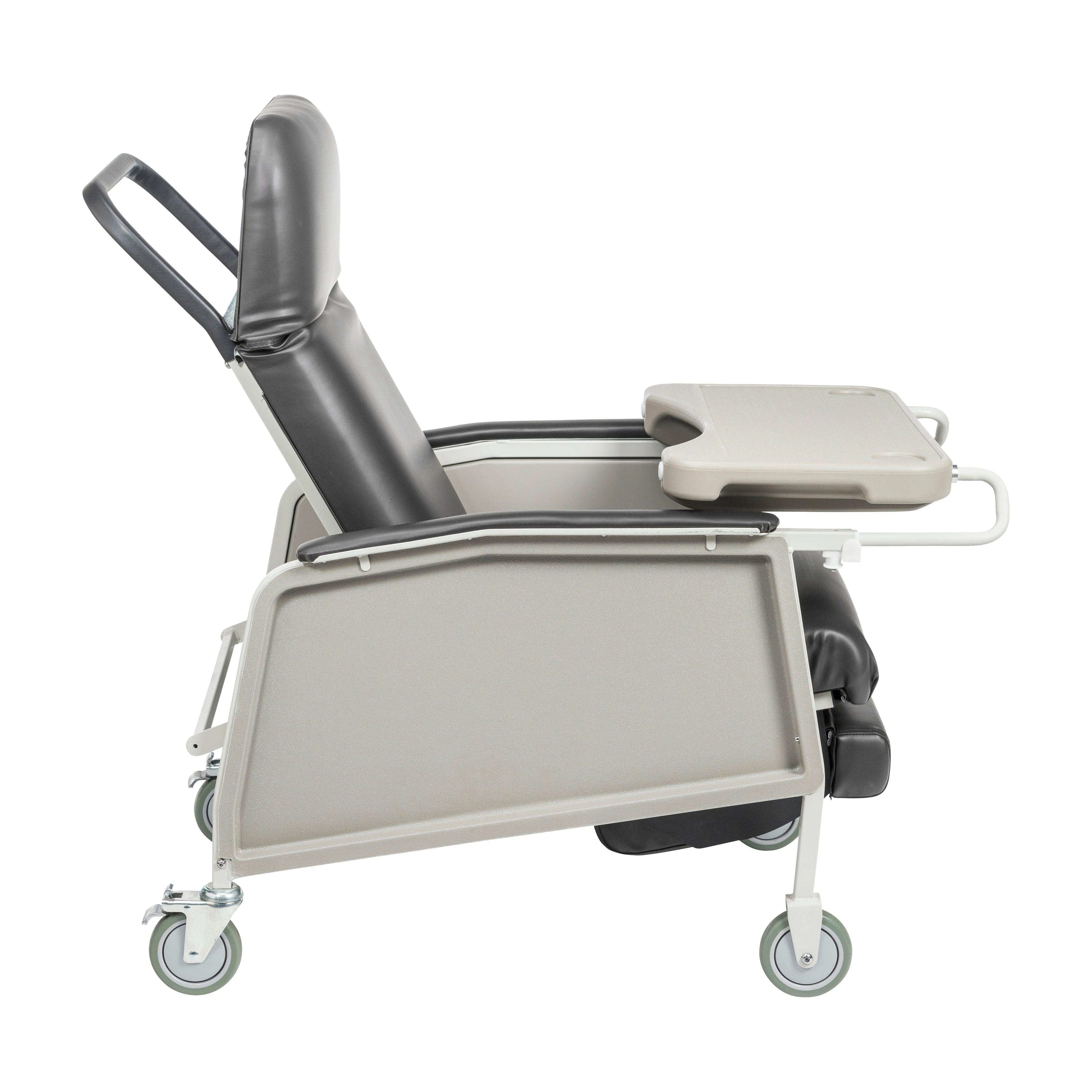 Drive Medical 3 Position Heavy Duty Bariatric Geri Chair Recliner in Charcoal
