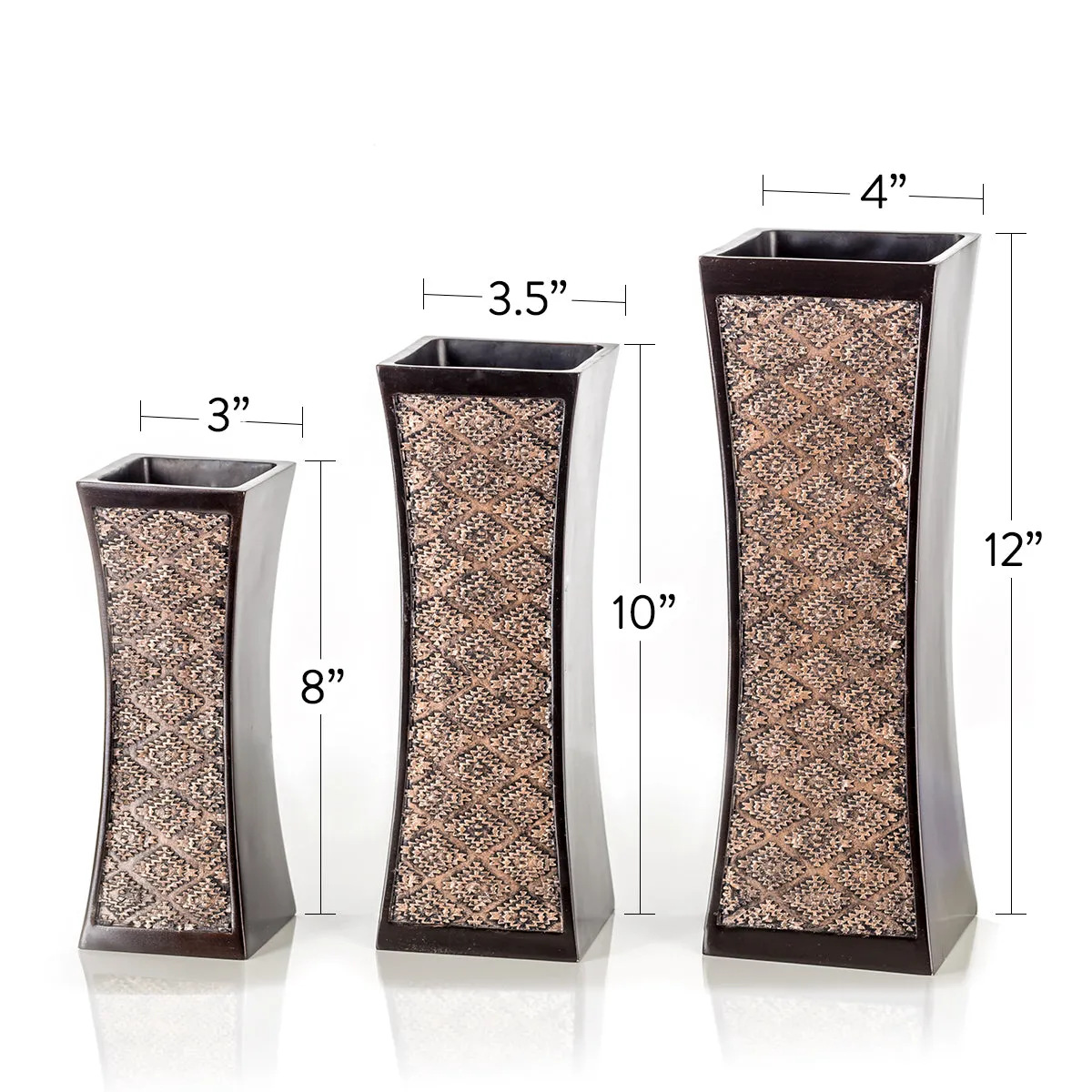 Dublin Decorative Vase Set of 3