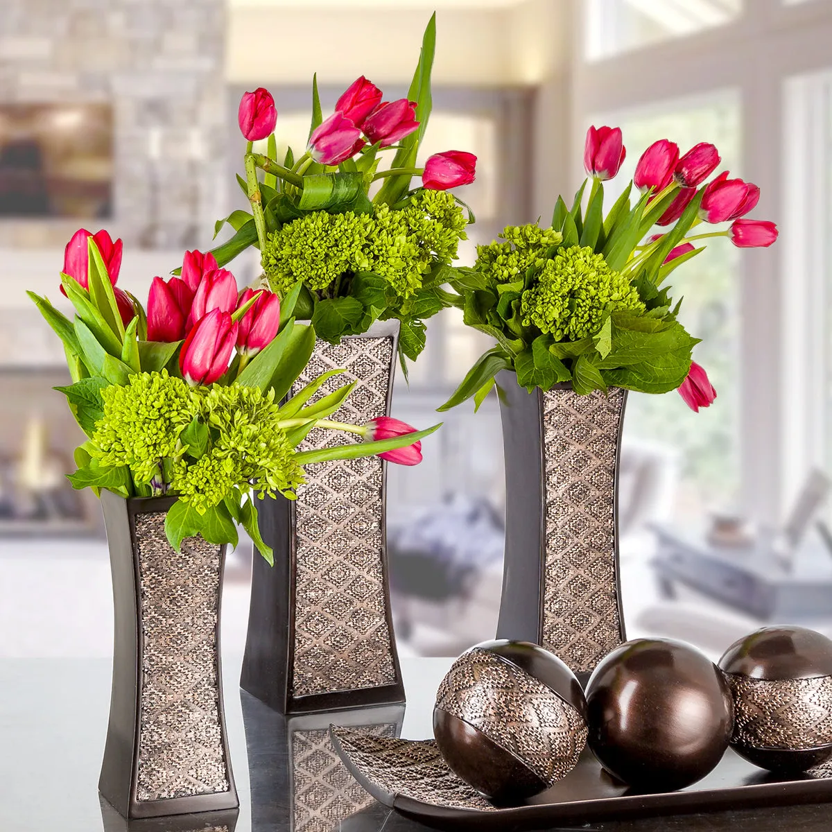 Dublin Decorative Vase Set of 3