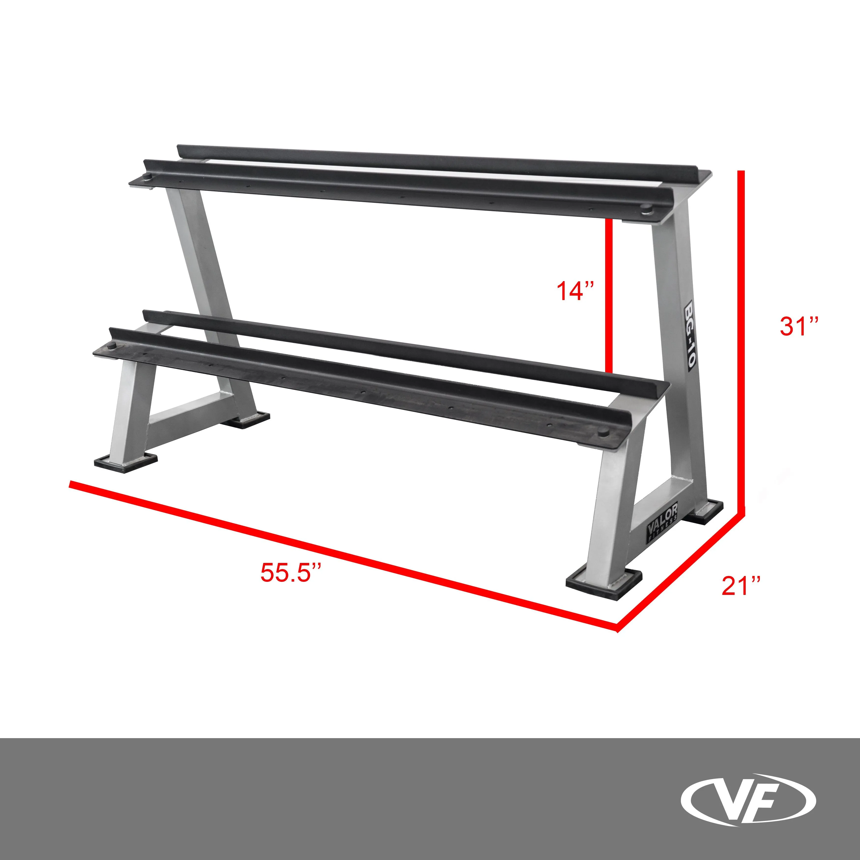 Dumbbell 2 Tier Storage Rack