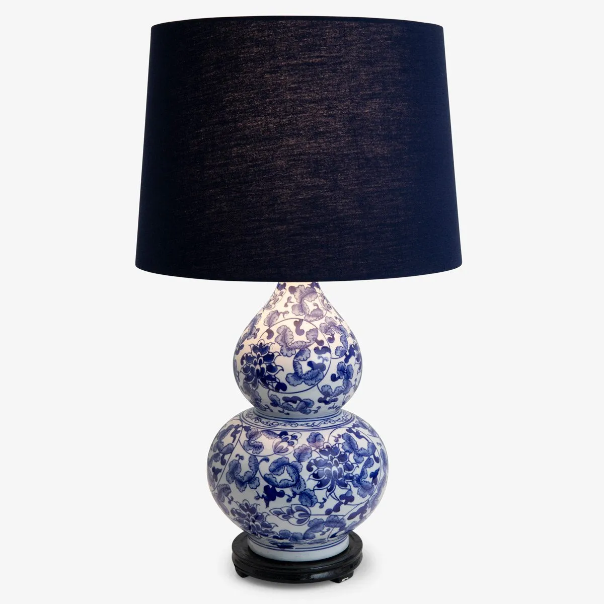 Dynasty Calabash Lamp Blue & White