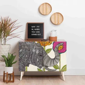 Elephant printed Shoe Rack-al1000