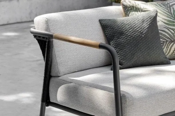 ELLE BELT 3 PIECE SEATING SET - Love Seat and 2 Club Chairs