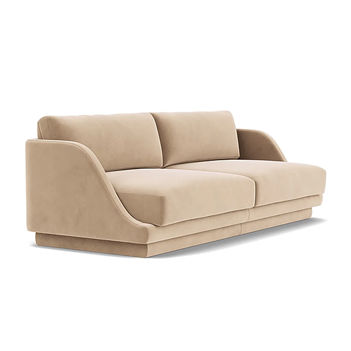 Emma Velvet 3 Seater Sofa