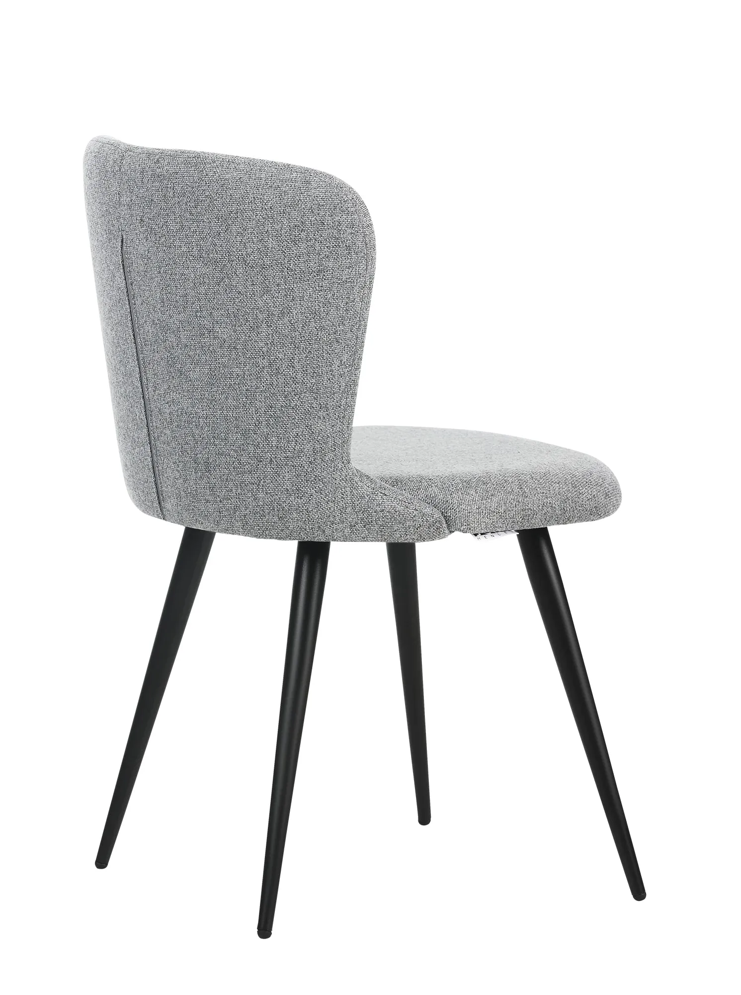 Estella Dining Chair Grey Fabric