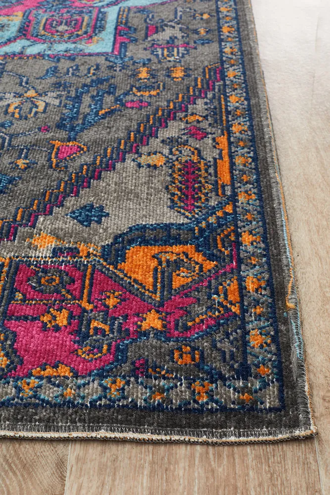 Eternal Whisper Quad Grey Runner Rug
